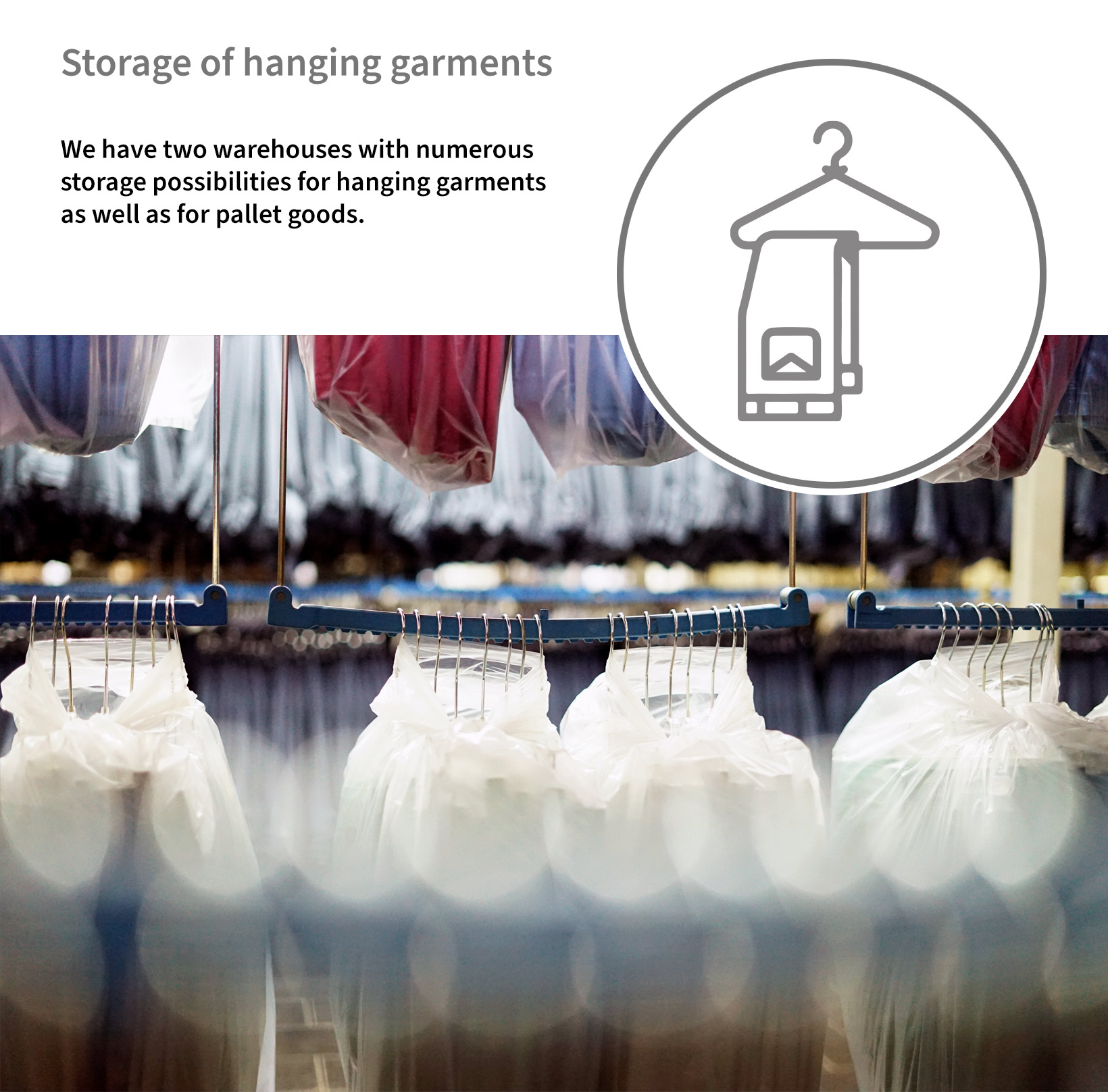 Audis - Storage of hanging garments
